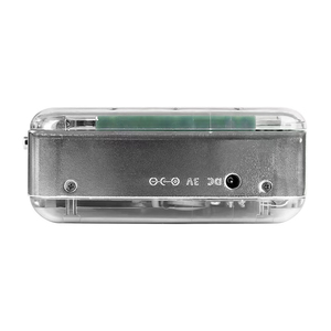 Lecteur de cassettes transparent en gros avec mécanisme visible pour la conversion de cassettes en MP3 et l'écoute de musique, style rétro portable - Product Image 6