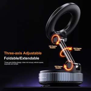 ที่ยึดโทรศัพท์ในรถยนต์แบบแม่เหล็กปรับได้รุ่นฮิตปี 2024 สำหรับนำทาง - Product Image 4