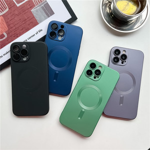 Per <span class=keywords><strong>iPhone</strong></span> 16 Pro Max <span class=keywords><strong>Cover</strong></span> del telefono in metallo Texture magnete custodia posteriore per <span class=keywords><strong>iPhone</strong></span> 15 Pro 16 <span class=keywords><strong>XS</strong></span> 11 morbida <span class=keywords><strong>Cover</strong></span> posteriore - Product Image 2