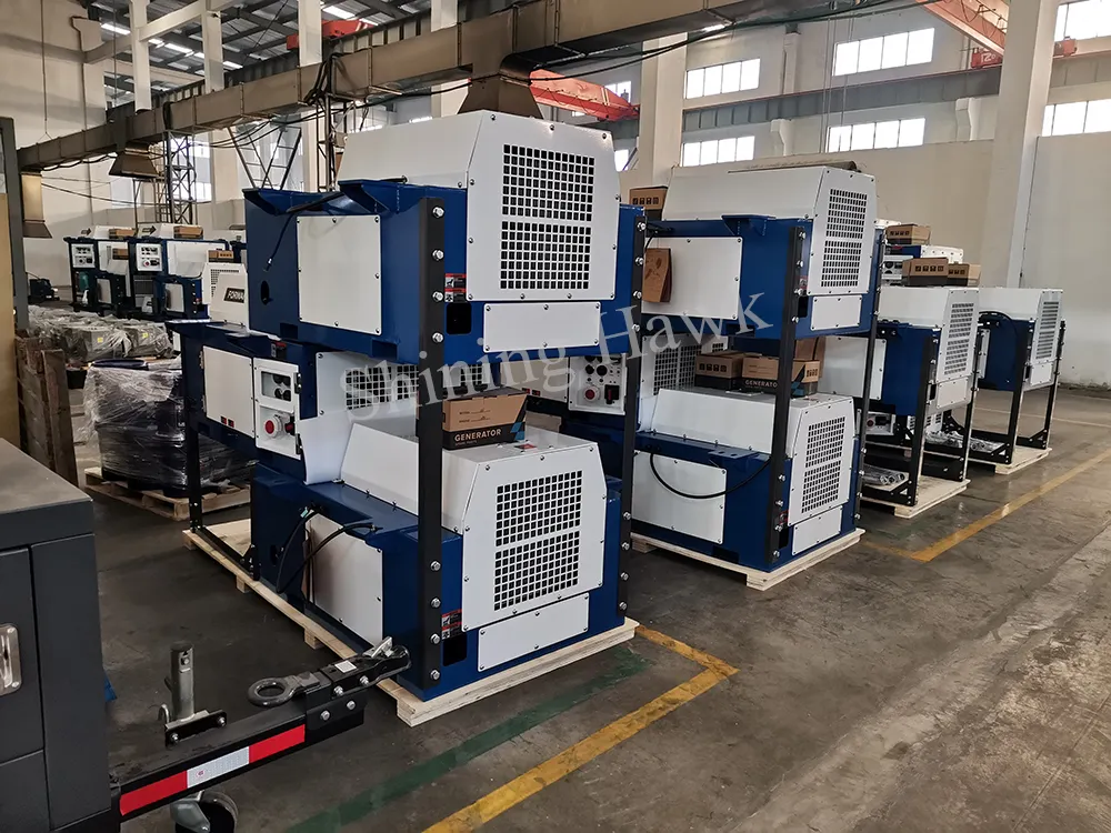 15kw/18.75 Kenya Reefer Gensets Cho 40Feet Giao Thông Vận Tải Container Lạnh