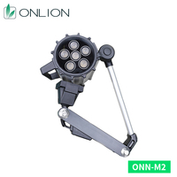 Projecteur de travail LED ONN M2 7,5W DC24V IP65 étanche en alliage d'aluminium 6000K/5000K Blanc froid CRI80 Certifié CE pour machine CNC