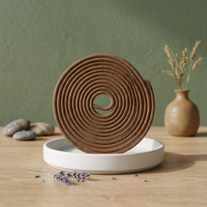 Aroma Premium Soft Floral Scented Cypress Wood Incense Coils Long-Lasting Fragrance for Positive Energy Relaxation Eco-Friendly - Product Image 4