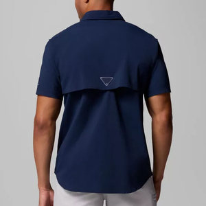 Colared Spf táctico <span class=keywords><strong>con</strong></span> <span class=keywords><strong>capucha</strong></span> botón Arriba <span class=keywords><strong>Polo</strong></span> leche seda Hoody fabricante pez indígena logo otoño Oem botón abajo camisa de pesca - Product Image 2