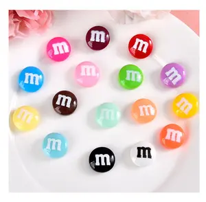 XINGROU Wholesale Custom Mini Chocolate Candy Series Flatback Resin Charms Cabochons For Slime Mobile Case DIY Craft Decoration