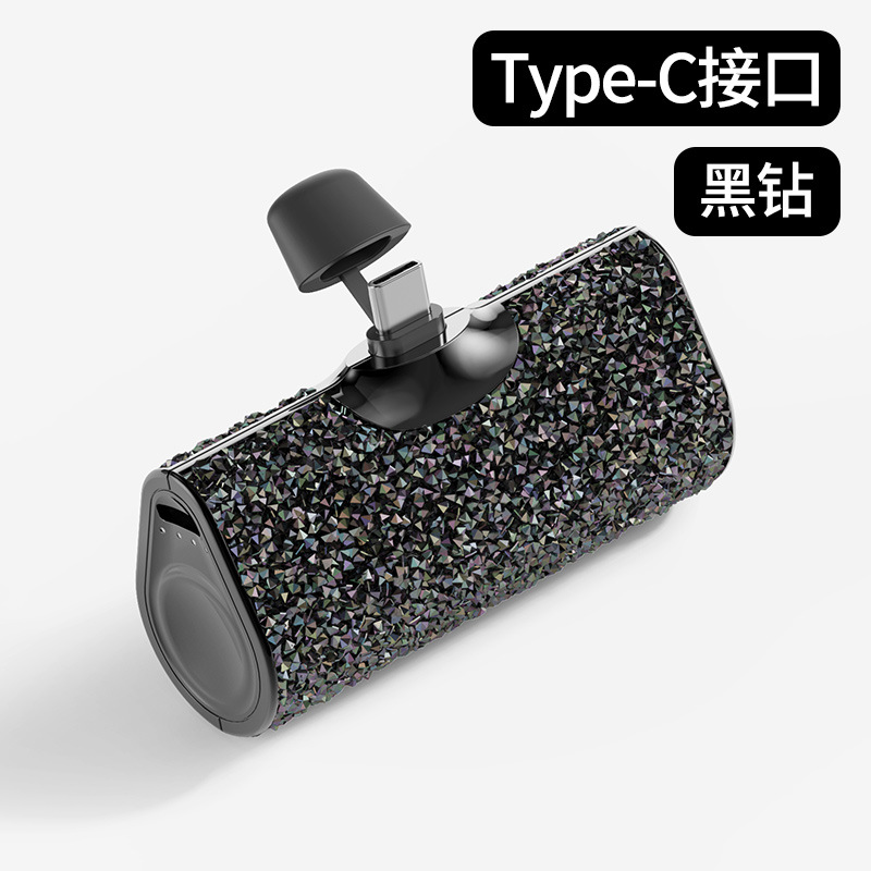 Diamant noir Pour Type-c