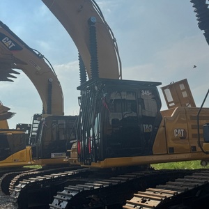 Excavatrice d'occasion Cat345GC fabriquée au Japon, machine lourde Cat345, chenille hydraulique, faible nombre d'heures de travail, en stock, EPA/CE - Product Image 6