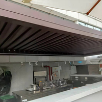 Sistema de Persianas Venecianas de Aluminio Bioclimáticas para Puertas y Ventanas - Operación Manual/Automática, Configuración para Cocina Exterior