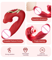 Outil de bien-être, stimulation du point G, 7 modes de tapotement/vibration/morsure, vibrateur étanche, sensation de toucher réel, appareil de soins personnels