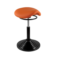 Chaise de bureau ergonomique pivotante à 360 degrés, chaise de bureau réglable en hauteur, tabouret à bascule