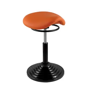 كرسي مكتب مريح دوار 360 درجة مصنوع من الجلد الصناعي يتميز بحجم قابل للتعديل كرسي مكتب هزاز