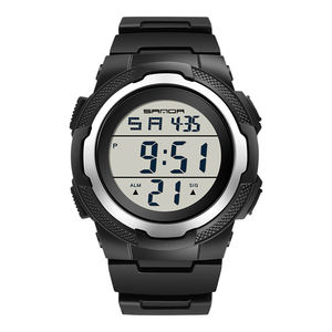 SANDA 2012 Orologio da Polso da Uomo, Orologio Digitale Sportivo Impermeabile con Allarme e Luminosità, Relogio Masculino - Product Image 2