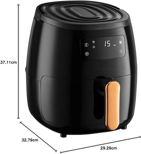 Four à Friture à Air Chaud Intelligent Silver Crest 2400W 6L Grande Capacité, Personnalisable en Usine, Multifonctionnel pour Usage Domestique et VR - Product Image 2