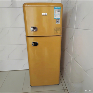Réfrigérateur à double porte F 88l, réfrigérateur rétro, congélateur vertical, réfrigérateur en bas, congélateur en haut, pour usage domestique, hôtelier, bureautique - Product Image 4