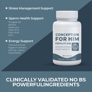 Capsule OEM per il Supporto della Fertilità Maschile con KSM-66 Ashwagandha, Zinco e Mio-Inositolo per Conteggio e Motilità degli Spermatozoi, 60 Capsule - Product Image 3