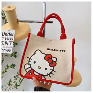 Bolsa de Mano de Lona Orgánica Lisa con Estampado Personalizado, Bolsa de Compras de Algodón de Lona Hecha a Mano Reutilizable con Logotipo - Product Image 4