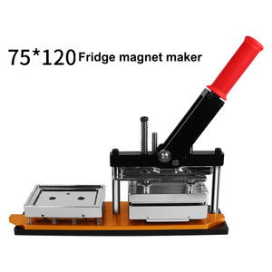 CK 75*120mm hình chữ nhật Máy ép DIY Thủ công mỹ nghệ nhà máy bán buôn <span class=keywords><strong>pin</strong></span> nút Huy hiệu máy làm tủ lạnh nam châm <span class=keywords><strong>Maker</strong></span> <span class=keywords><strong>Kit</strong></span> - Product Image 3