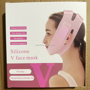 Bande adhésive <span class=keywords><strong>anti</strong></span>-rides en gel doux Ceinture amincissante Patch en forme de V <span class=keywords><strong>Masque</strong></span> lifting en silicone réutilisable pour réduire le <span class=keywords><strong>double</strong></span> <span class=keywords><strong>menton</strong></span> - Product Image 6
