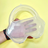 Pochette de protection rigide transparente pour écouteurs, sac de rangement anti-rayures pour écouteurs Airpods Max