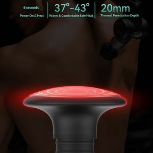 Pistola de Masaje Muscular Plegable Kica Hot Compress Fascia Gun, Masajeador Profesional Inalámbrico con Motor sin Escobillas, Batería de 1200-2000 mAh, Musical - Product Image 4