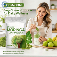 Poudre de Supergreens OEM : Énergie et Détox – Spiruline, Herbe d'Orge, Chou Frisé, Feuilles de Moringa