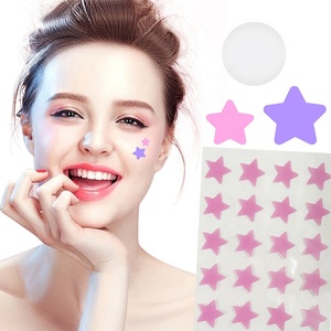 Patch Maître Anti-Boutons Hydrocolloïde en Forme d'Étoile, Adhésif Simple Face, Coloré, Personnalisable, pour Acné Acrylique - Product Image 2