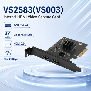 Tarjeta de Captura de Video HDMI PCIe 4K 60Hz, Entrada HDMI 2.0, Salida en Bucle, 20Gbps, Tarjeta de Captura Interna GSV2011 para PC, Mac, Linux, Transmisión en Vivo - Product Image 2