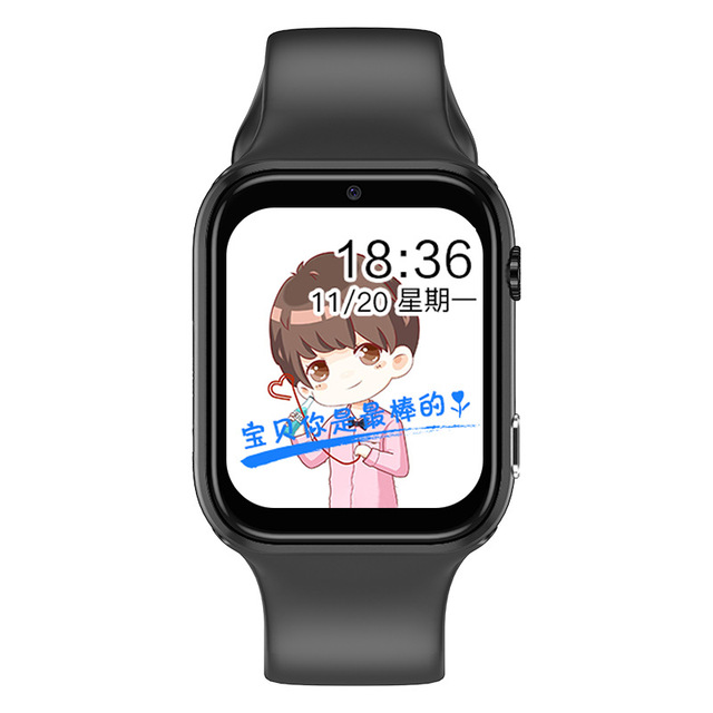 Elementary School Students for Kids Positioning 4G Full Netcom Phone Watch Smart Watch with GPS and Video Call SIM Card