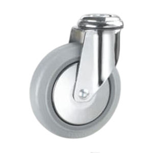 Roue de chariot industrielle de qualité supérieure à usage léger avec double roulement à billes Capacité de charge de 70 kg à 150 kg Diamètre de 80 à 152 mm - Product Image 2