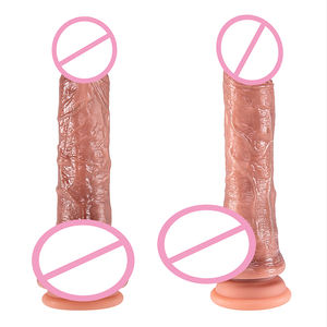 गर्म बिक्री यथार्थवादी सक्शन कप डिल्डो रिमोट थ्रस्टिंग सिलिकॉन वयस्क खेल - Product Image 2