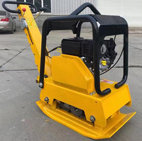Compacteur de sol vibrant réversible mini, plaque compacteuse portable à essence/diesel à vendre