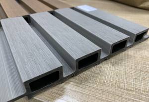 Co-extrusion à résistance aux UV, revêtement externe, extérieur, <span class=keywords><strong>bois</strong></span>, plastique, Composite, revêtement décoratif, panneaux muraux extérieurs en pvc - Product Image 4