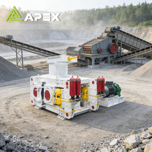 Trituradora de Rodillos para Proyectos de Canteras de Uso Pesado, Alta Resistencia, Funcionamiento Estable, Baja Tasa de Fallos, Marca APEX, Motor de Alta Gama, Capacidad de 30-300tph - Product Image 2