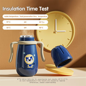 OEM Custom Nursing Pad Stainless <b>Steel</b> Vacuum Insulated <b>Silicone</b> Ultra Thin Breathable Cartoon Pattern Soft Waterproof for - Product Image 3