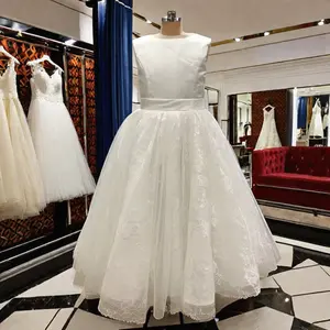 Robe de mariée pas cher robe de demoiselle d'honneur robes de filles modernes pour mariage