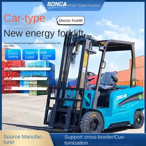 Camión apilador Songjia 2 3 de nueva energía, litio-ácido, de cuatro ruedas, para carga y descarga, 5 años de garantía, 40 km/h - Product Image 3