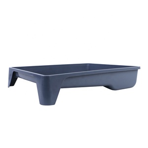 Rouleaux à peinture gris PP de 10 pouces de haute qualité E-tool, bac à peinture à dégagement rapide, cadre personnalisable OEM pour la peinture industrielle et le bricolage - Product Image 5