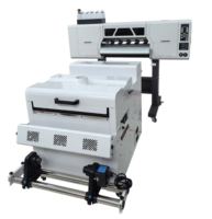 Imprimante DTF PrintVision 60 cm A1 avec agitateur, double tête Xp600/i3200, imprimante DTF 24 pouces, certifiée CE pour vêtements, en stock en usine