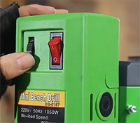 Mini perceuse à colonne multifonctionnelle 220V, utilisation domestique et industrielle