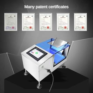 Macchina Automatica di Pesatura e Smistamento CJ-1000 con Nastro Trasportatore in PU per Alimenti, Algoritmo Intelligente per Smistamento Peso Eccessivo e Sottopeso - Product Image 3