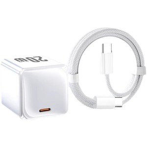 Venta al por mayor PD20W Cargador para <span class=keywords><strong>iPhone</strong></span> Cargador <span class=keywords><strong>20W</strong></span> Pequeño Ice Cube Teléfono móvil <span class=keywords><strong>Cabezal</strong></span> de carga rápida 6A 1m a 2m Longitud del cable - Product Image 1