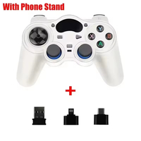 Gamepad inalámbrico de 2,4G para PS3 Android PC TV Joystick Gaming Manette Joypad Game Controller para PC con convertidor