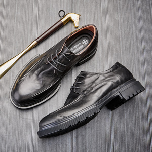 Nuevos Zapatos Oxford de Negocios Más Vendidos de la Fábrica DSYX, para Hombre, Talla Grande, de Cuero Genuino, Sin Cordones, Cerrados, Ligeros, Transpirables y Antideslizantes - Product Image 4
