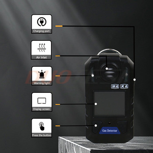 Duotesi chất lượng tốt xách tay duy nhất H2/HCL Detector xách tay LPG Detector Gas Detector - Product Image 5