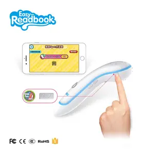 قلم ذكي محمول رقمي للأطفال كتب تفاعلية أداة تعليمية تعمل بالبلوتوث