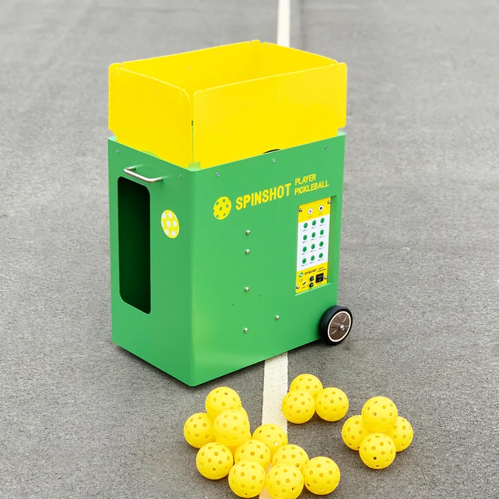 Spinshot for Ball Pickleball Serve Machine Trainer App-Controlled Automatic UK-Imported Universal for Indoor and Outdoor Use