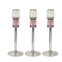 Distributeur de bonbons Gacha en forme de capsule, base chromée, mini distributeur de balles élastiques, machine à œufs Ggacha