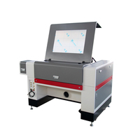Mesin Pengukir Laser CO2 Profesional 6090 dengan Area Kerja 900x600mm Berpendingin Air untuk Akrilik Kayu Karet Dukungan AI/PLT