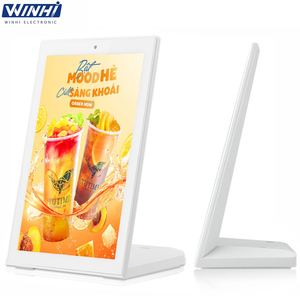 10.1/14 "système d'évaluation de service en forme de L debout de bureau Table réseau <span class=keywords><strong>Android</strong></span> PC écran tactile Machine tout-en-un - Product Image 1