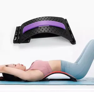 Fitness-Lendenwirbel-Rücken-Massage gerät für Outdoor, Trainings gerät, Rücken dehner, Muskel-Schmerz linderung
