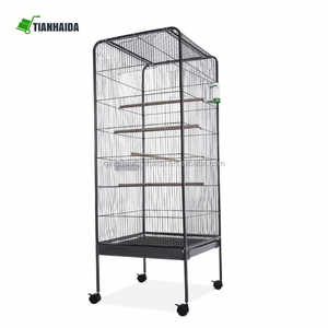 Wholesale Stainless Steel Large <strong>Bird</strong> Cages Outdoor <strong>Aviary</strong> for Parakeets Parrots Canaries Boxed <strong>Bird</strong> Breeding Cage on Sale - Product Image 5